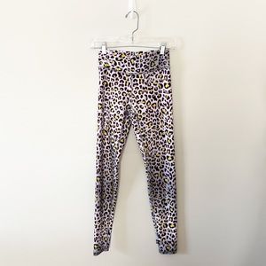 Terez Tall Band Leopard Print Leggings